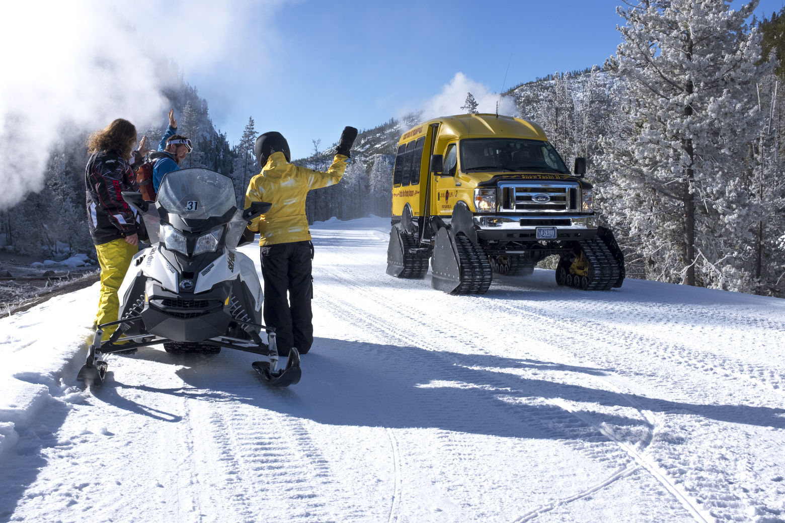 Winter in Yellowstone